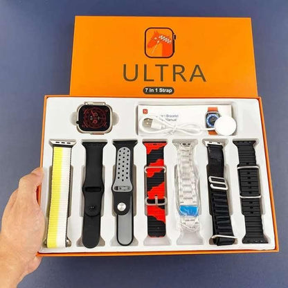 7 In 1 Ultra Smart Watch With Chain Strap