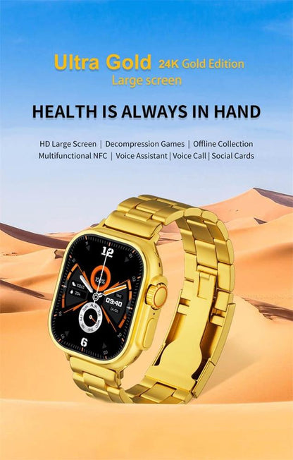 Ultra Gold Smart Watch