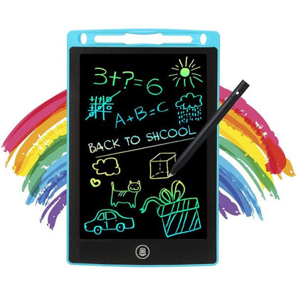 Multi Color 8.5inch Writing Tablet Kids Paperless Electric Cell Operate With Box (random Color)